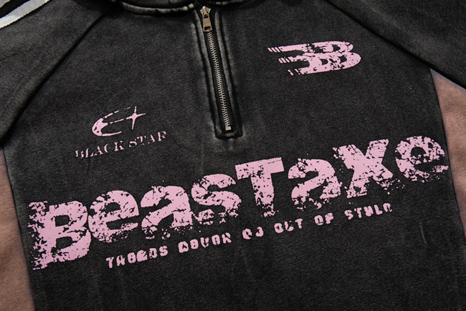 Retro Striped Cosmos Hoodie