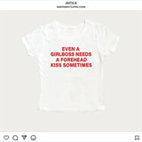 Girl boss Forehead Kiss T-shirt