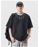 Flattering Cool Loose Casual Cotton Cityboy T-Shirt