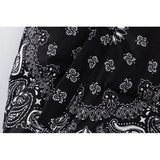 Patchwork Paisley Puffer Jacket