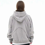 Chic Streetwear Reverse Car Design Hoodie