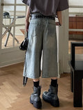Y2K Grunge Baggy Boyfriend Denim Jorts