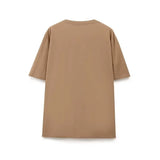 Oversized Printed Cotton T-Shirt