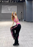 Streetwear High Waist Wide Leg Jogger