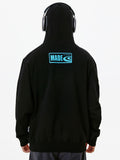 Abstract Graphic Print Hoodie