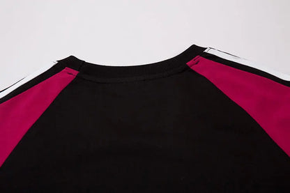 Contrast Color Signals Sports T-shirt