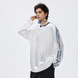 Durable Vintage Hip Hop Stripe Long Sleeve T-Shirt