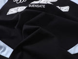 Breathable Graphic Print Racing Sports Cotton T-Shirt