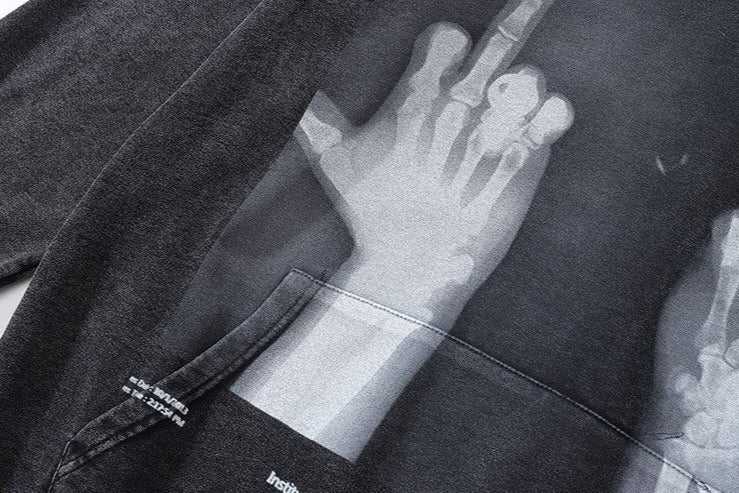 F You X-ray Hoodies