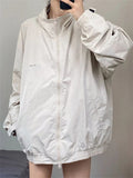 Oversized Windbreaker Women's Jacket