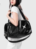 Luxury Black Aesthetic Leather Hand Bag