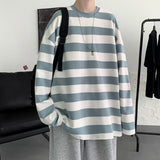 Striped Oversized Long Sleeve T-shirt