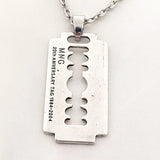 front view of the Timeless Blade Necklace
