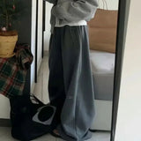 Vintage Oversized Casual Y2K Wide-Leg Pants