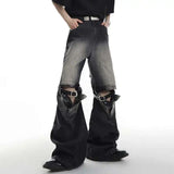 Vintage American Style Micro Flared Jeans