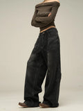 Wide Leg Vintage Washed Baggy Jeans