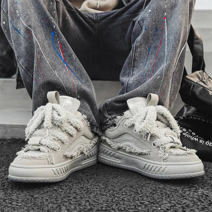 Personalized Street Style Vulcanized Platform Sneaker