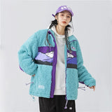 Warm Plush Winter Fleece Parkas Jacket