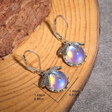 Multicolour Moonstone Dragonfly Earrings