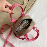 Cross Embroidery Handbag