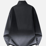 Trendy Gradient Design Winbreaker Jacket
