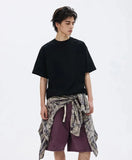 Elevated Solid Color Loose Short Sleeve T-Shirt