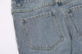 Rivet Vintage Punk Hip Hop Jeans