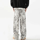 Flattering Straight Drape Casual Pants