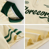 Patchwork Polo Retro T-shirt