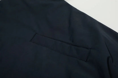 Flattering Paneled Fur Collar Raglan Sleeve Jacket