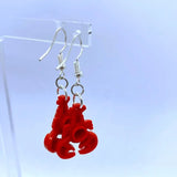 Funny Red Lobster Building Block Earring