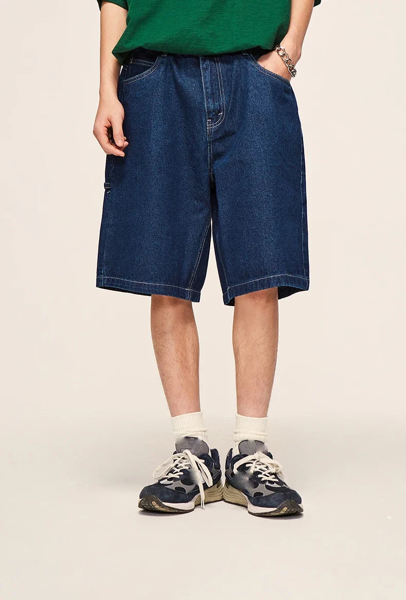 Vintage Washed Denim Jorts
