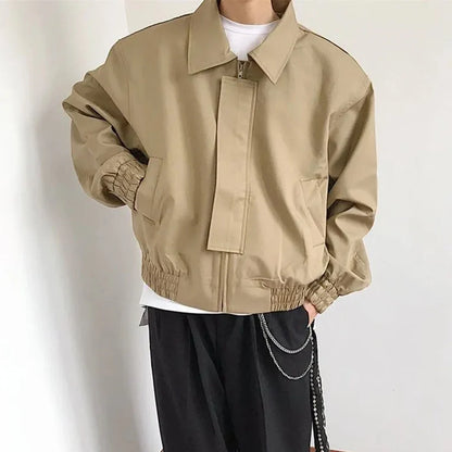 Men Signature British Casual Bomber Jacket