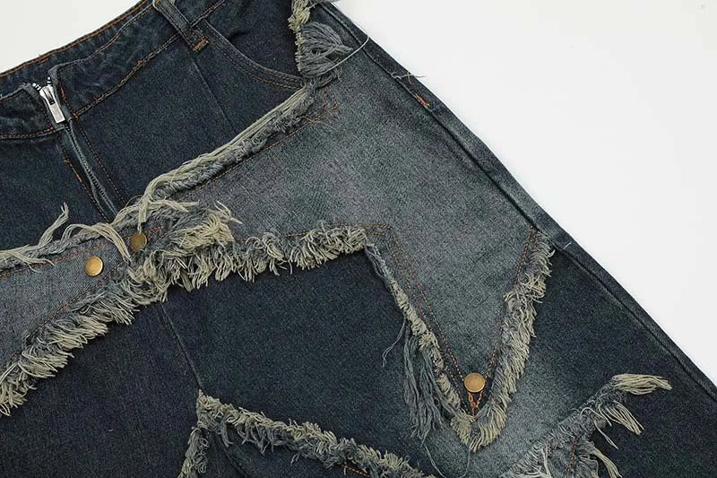 Vintage Star Fringe Jorts