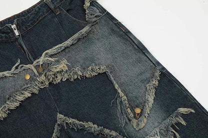 Vintage Star Fringe Jorts