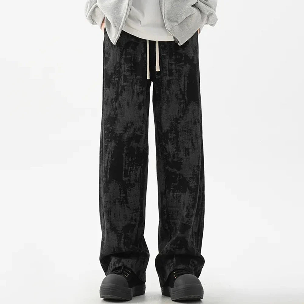 Flattering Straight Drape Casual Pants