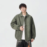 Y2K Trendy Loose Fit Faux Leather Jacket