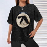 Funny Aphex Twin Cotton Graphic T-Shirt