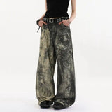 Vintage Dirty Dying Denim Jeans