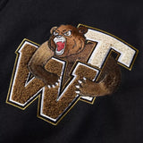 Embroidered Patchwork Woolen Baseball Varsity Jacket