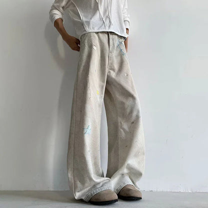 Back to Basics Washed Wide Leg Denim Jeans