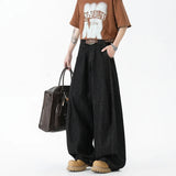 Vintage High-Quality Denim Wide Leg Jeans