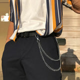 Punk Style Pendant Metal Waist Chain