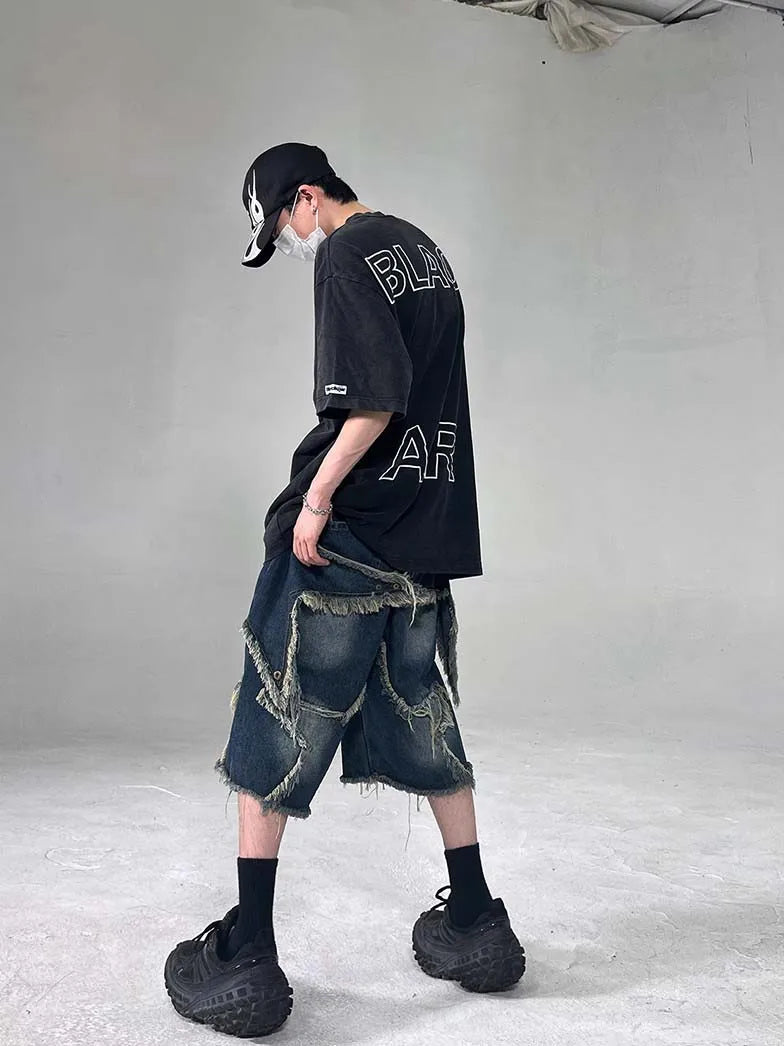 Vintage Star Fringe Jorts