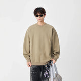 Winter Structured Crew Neck Sweatshirt