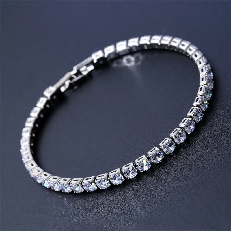 Iced Crystal Zirconia Bracelets