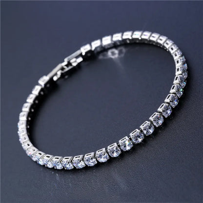 Iced Crystal Zirconia Bracelets