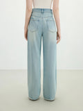 High Waist Distressed Slim Fit Jeans