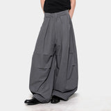 Retro Thin Wide Leg Casual Pants