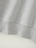 Pleated Casual Loose Pullover Sweatshirt